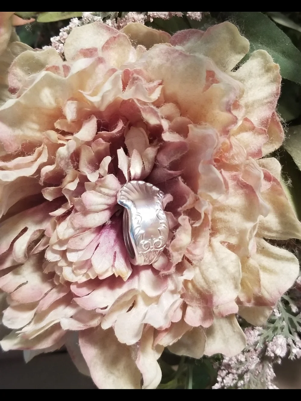 Spoon Ring Handcrafted From Vintage National Guildcraft 